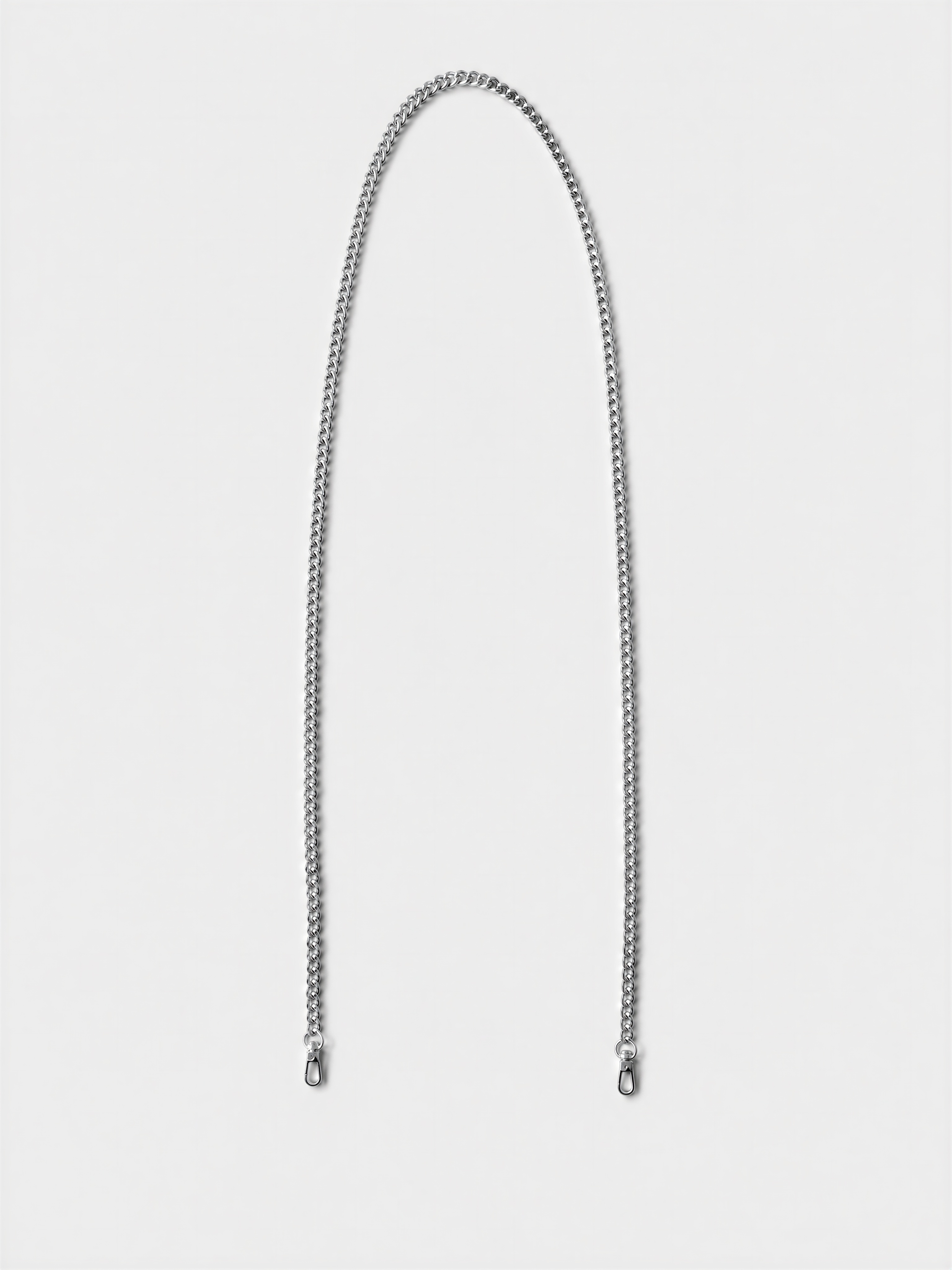Link Chain Strap Silver